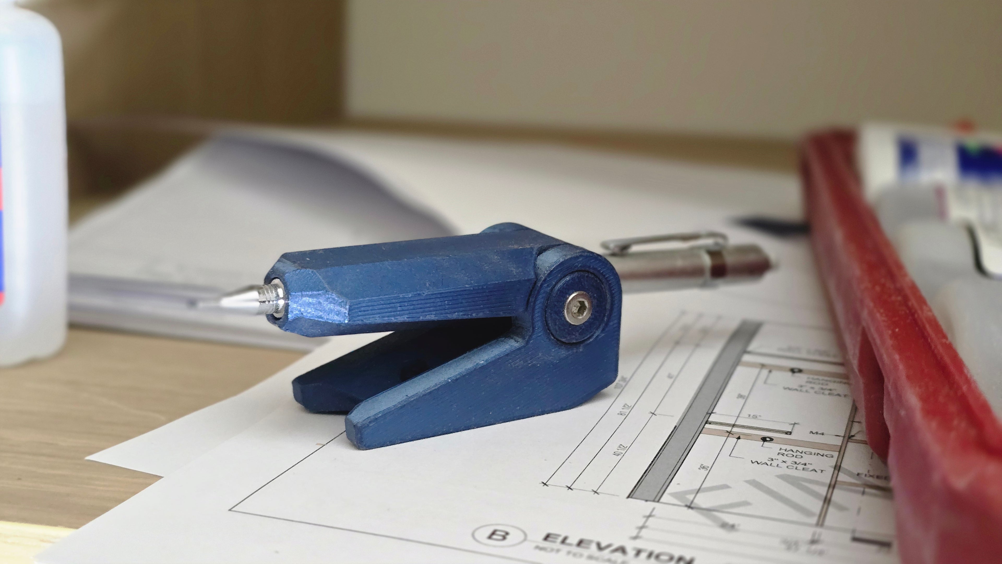 Cabinet makers scribe tool