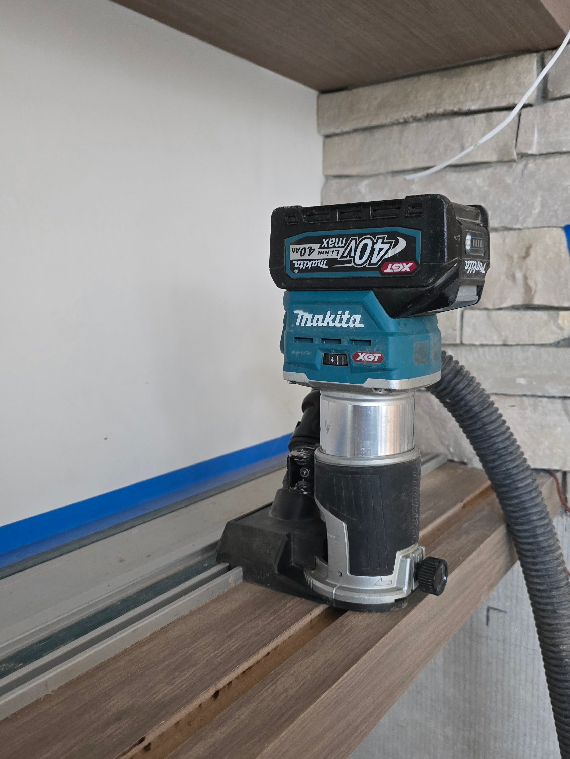 Makita router Vacuum base plate (track compatible)