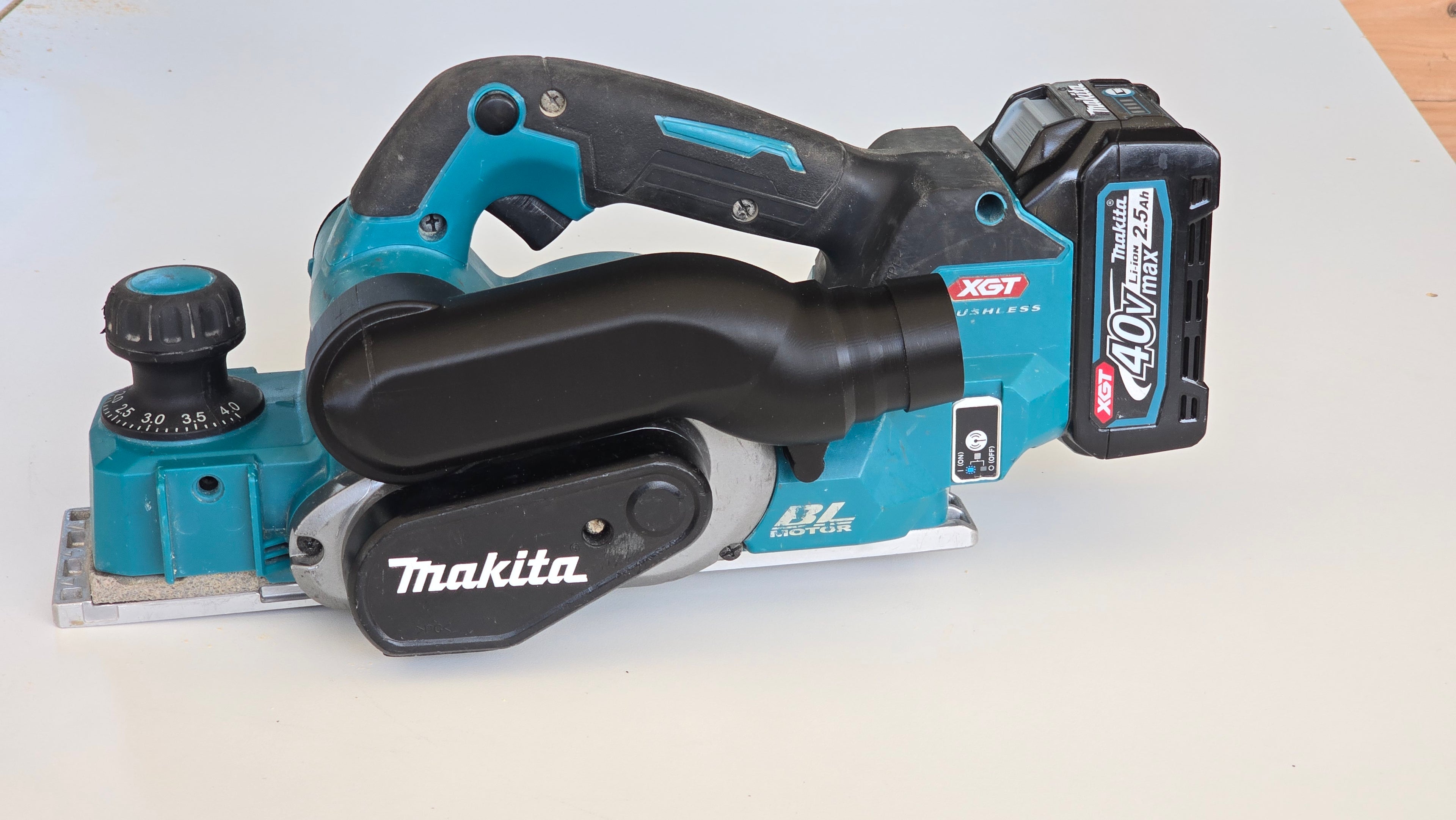 Makita planer 90⁰ vacuum adapter