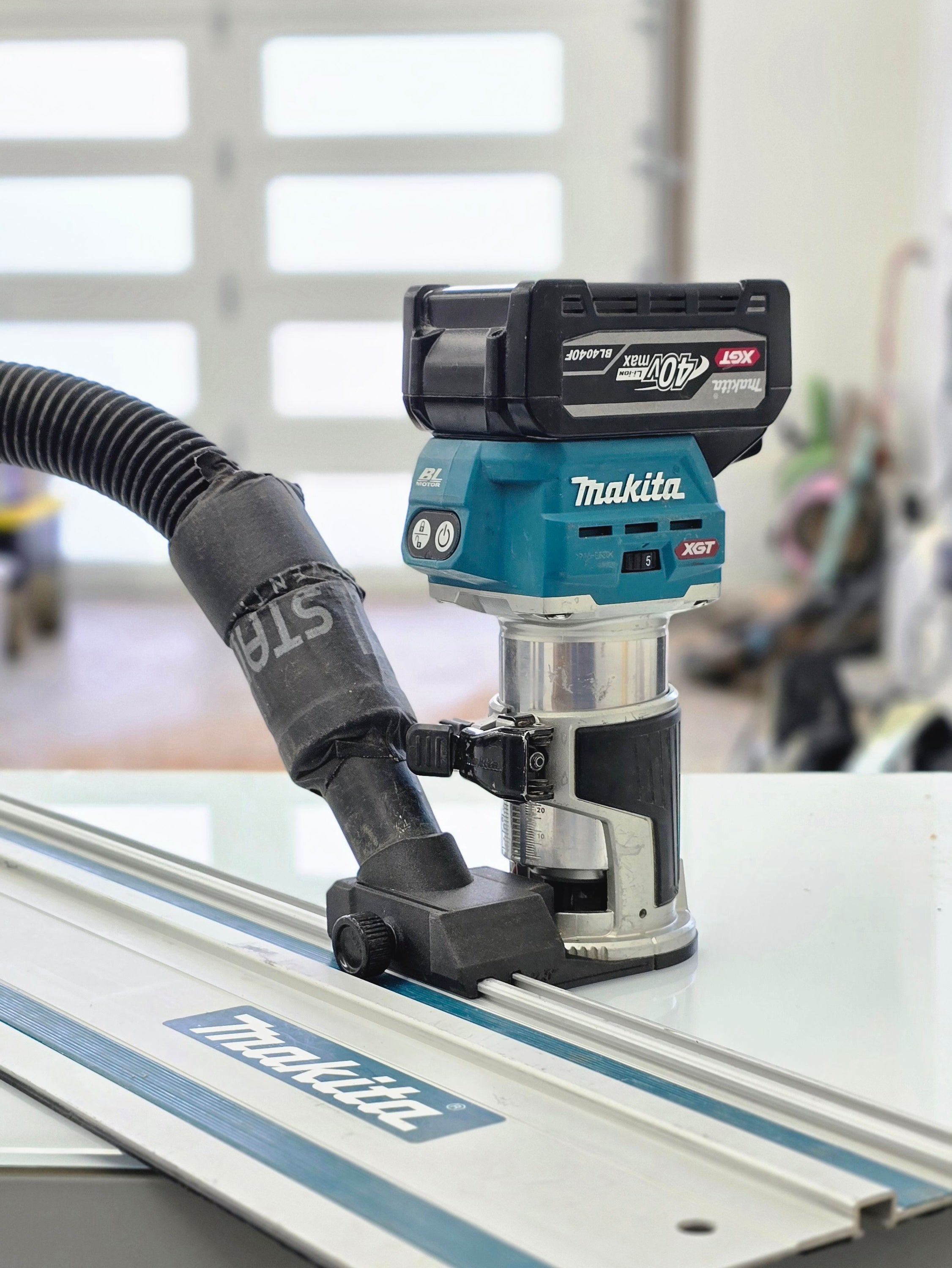 Makita router Vacuum base plate (track compatible)