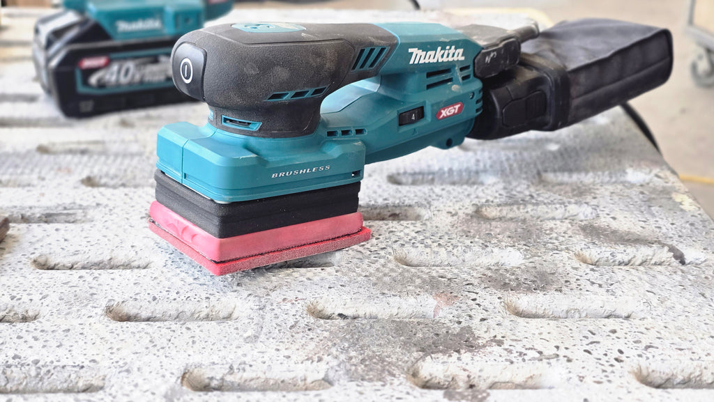 Sander adapter for Makita XGT 80mm x 130mm square sander
