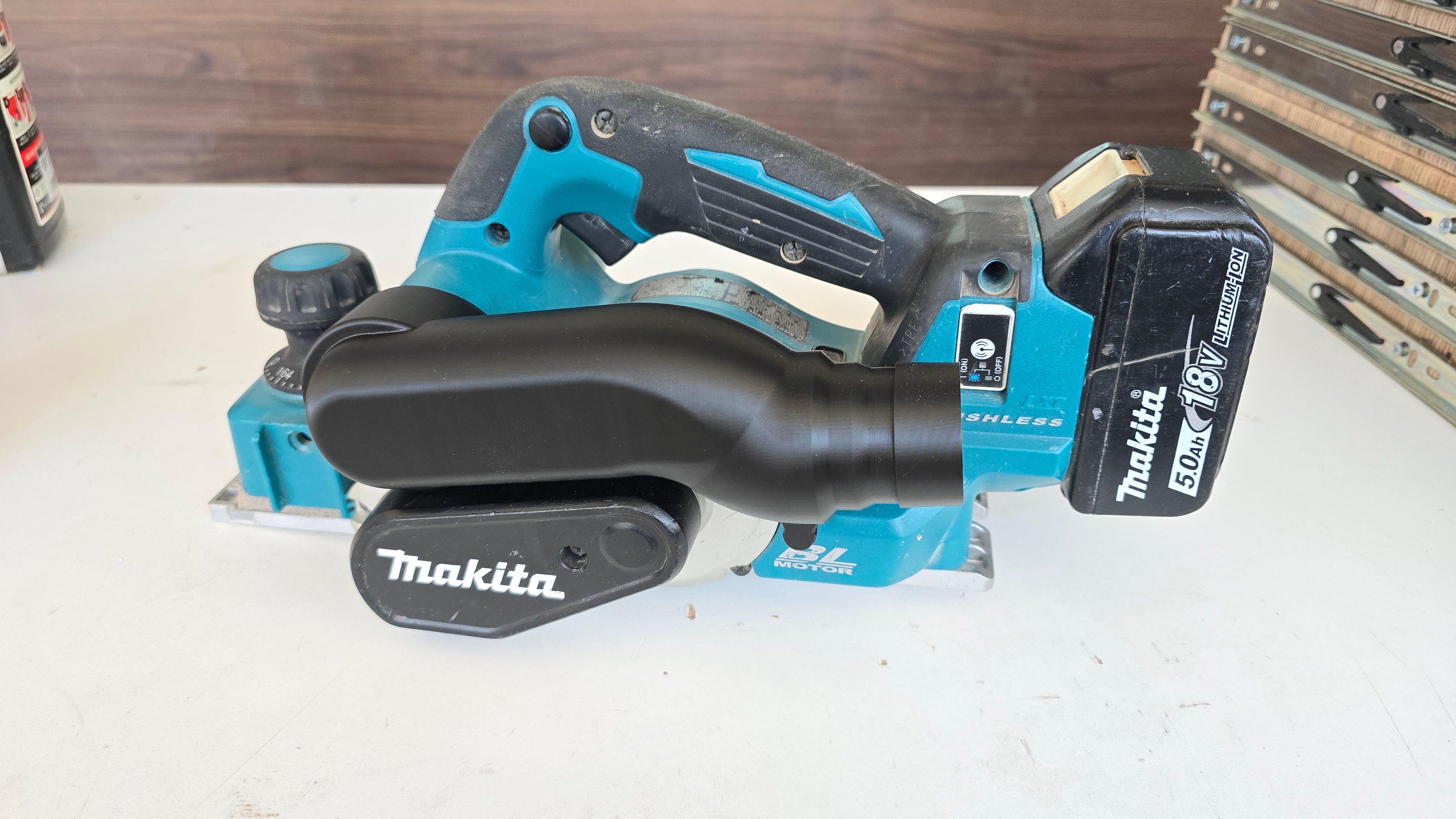 Makita planer 90⁰ vacuum adapter
