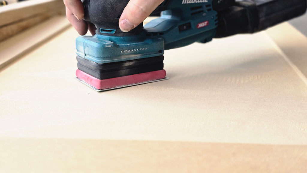 Sander adapter for Makita XGT 80mm x 130mm square sander