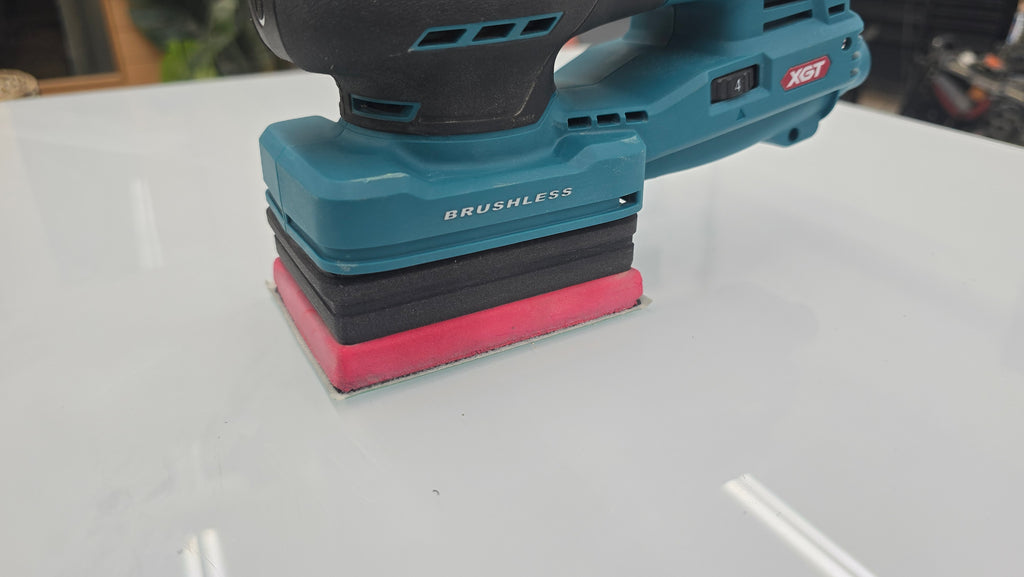 Sander adapter for Makita XGT 80mm x 130mm square sander